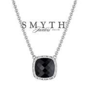 Smyth Jewelers - Tacori Bold Cushion Gem Necklace with Black Onyx